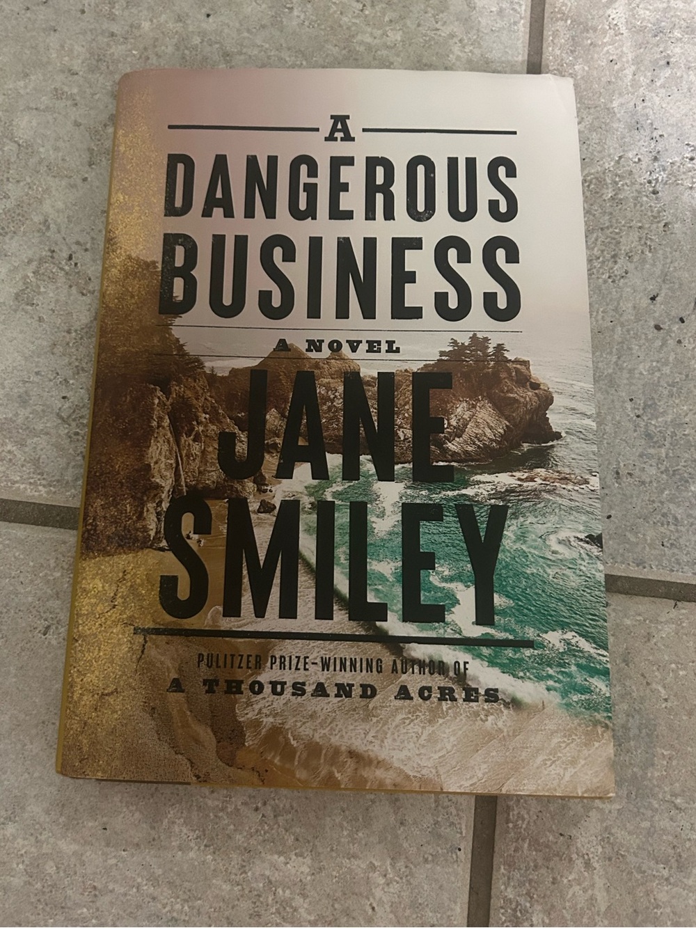 A Dangerous Business by - Hardcover Novel (Green, Black)